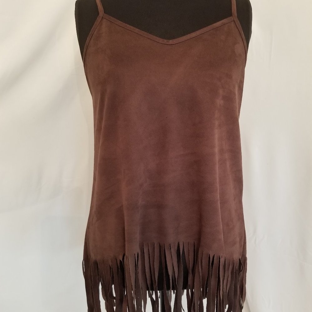 Micro Suede Tank Top